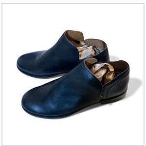 Frye Black Leather Booties